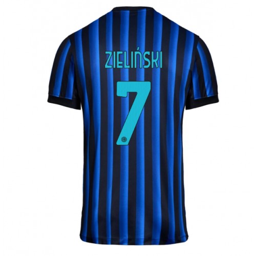 Inter Milan Piotr Zielinski #7 Hemmatröja 2025-26 Kortärmad Inter Milan Piotr Zielinski #7 Hemmatröja 2025-26 Kortärmad